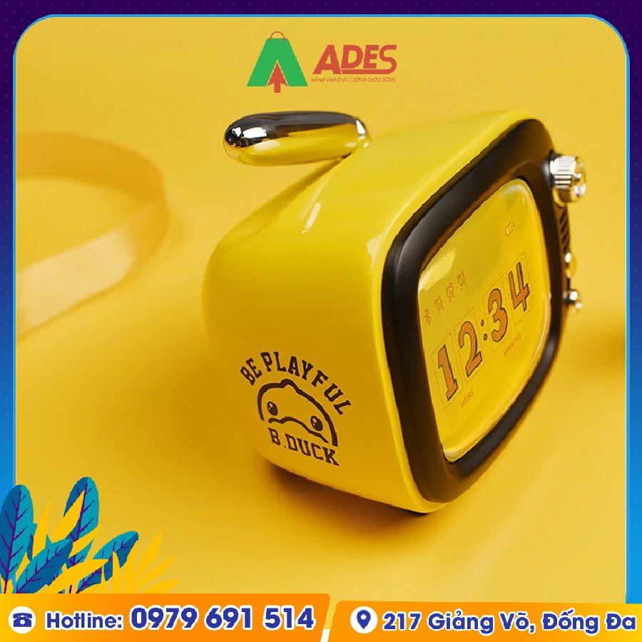 B Duck Lofree Speaker Loa Bluetooth Lofree Kiêm Đồng Hồ Báo Thức