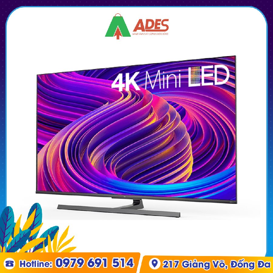 Smart Tivi TCL 65 Inch Mini QLED 65X10 4K UHD