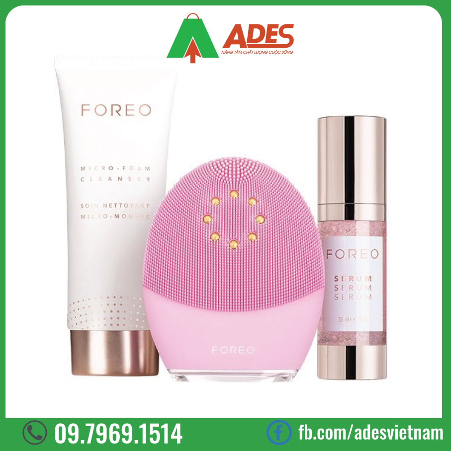 May rua mat foreo luna 3 plus