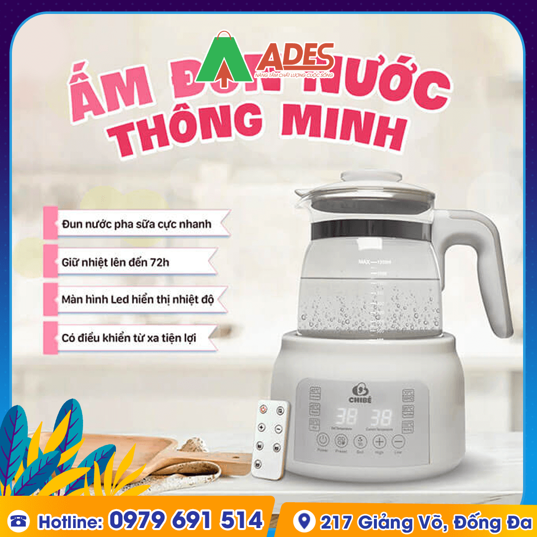 am dun nuoc thong minh Chibe CB002