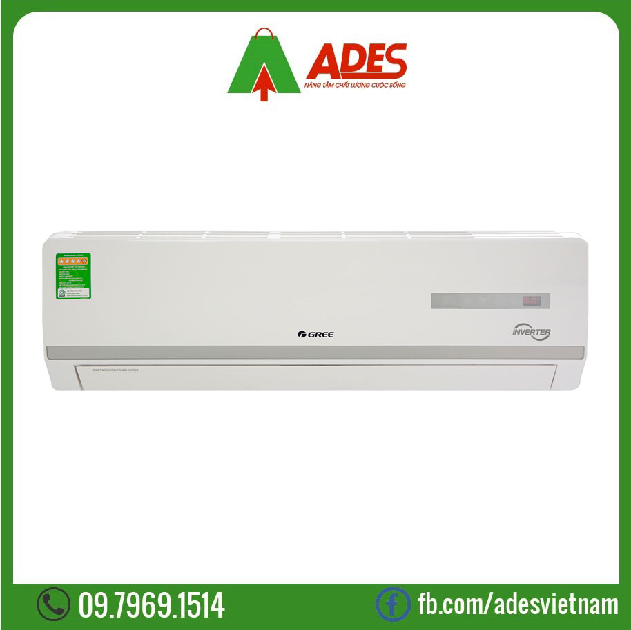 Dieu hoa 1 chieu Gree Inverter 1.5 HP GWC12WA-K3D9B7I