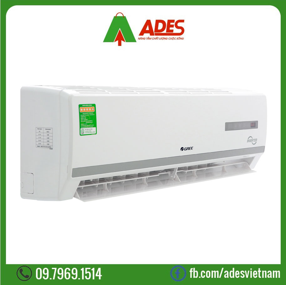 Dieu hoa 1 chieu Gree Inverter 1.5 HP GWC12WA-K3D9B7I