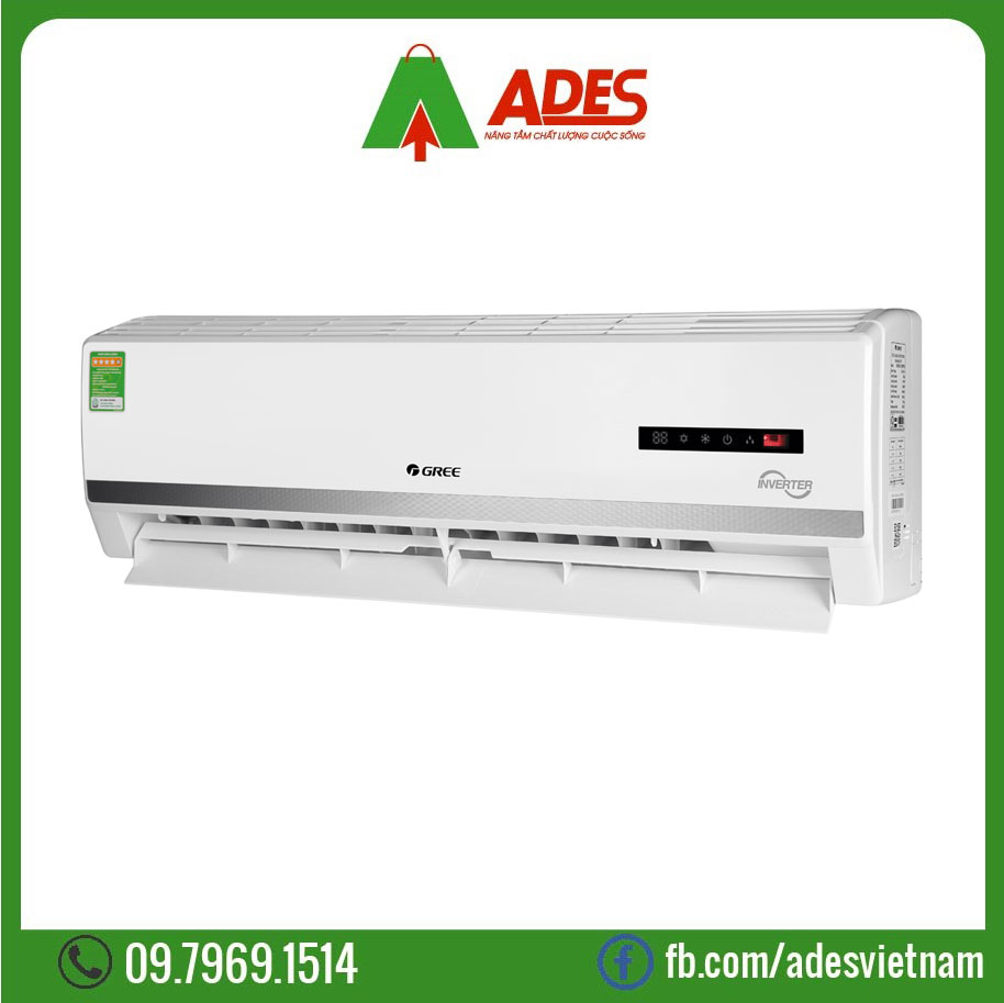 Dieu hoa 2 chieu Gree Inverter 2 HP GWH18WC-K3D9B7N