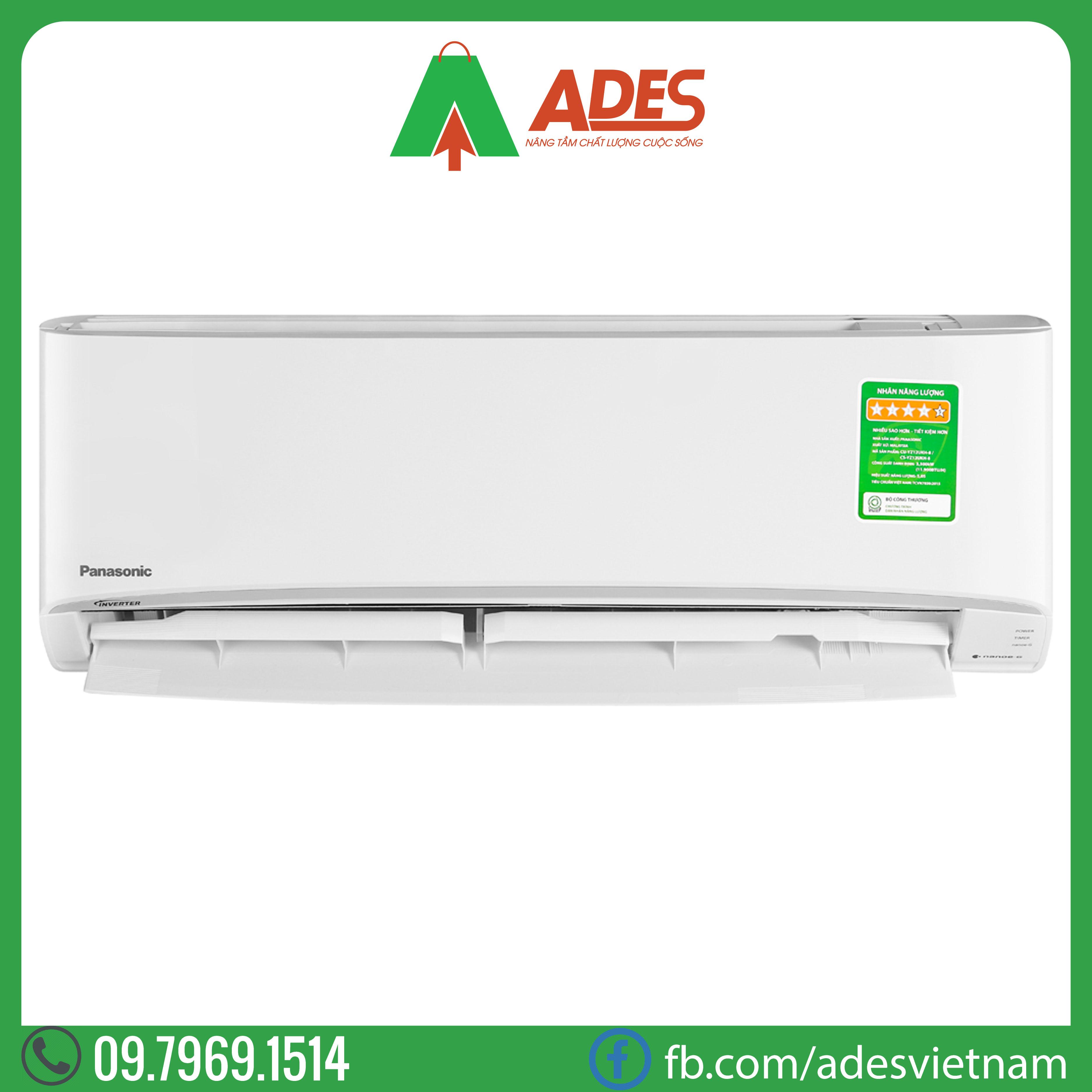 Dieu hoa Panasonic Inverter CU/CS-PU12VKH-8