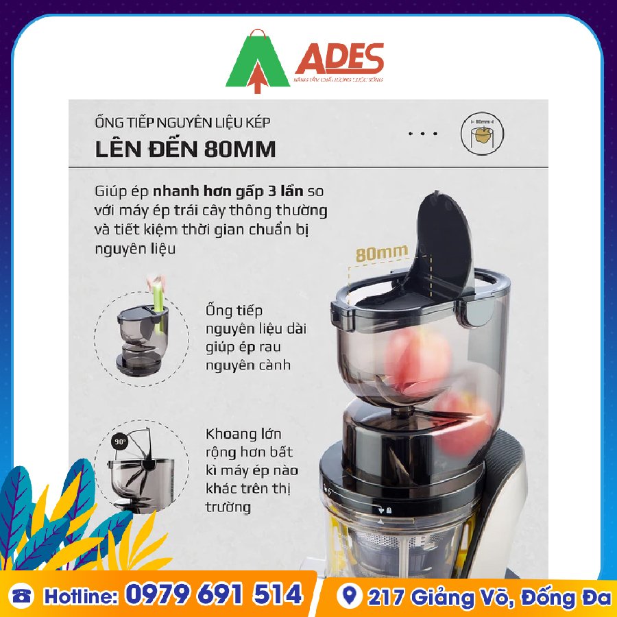 May ep cham trai cay da nang Olivo SJ189