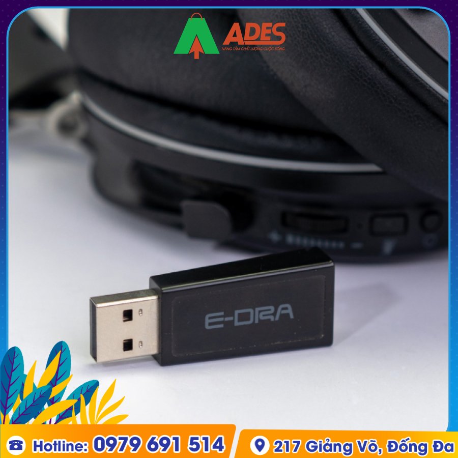 Tai Nghe Khong Day Gaming Edra EH493W gia re