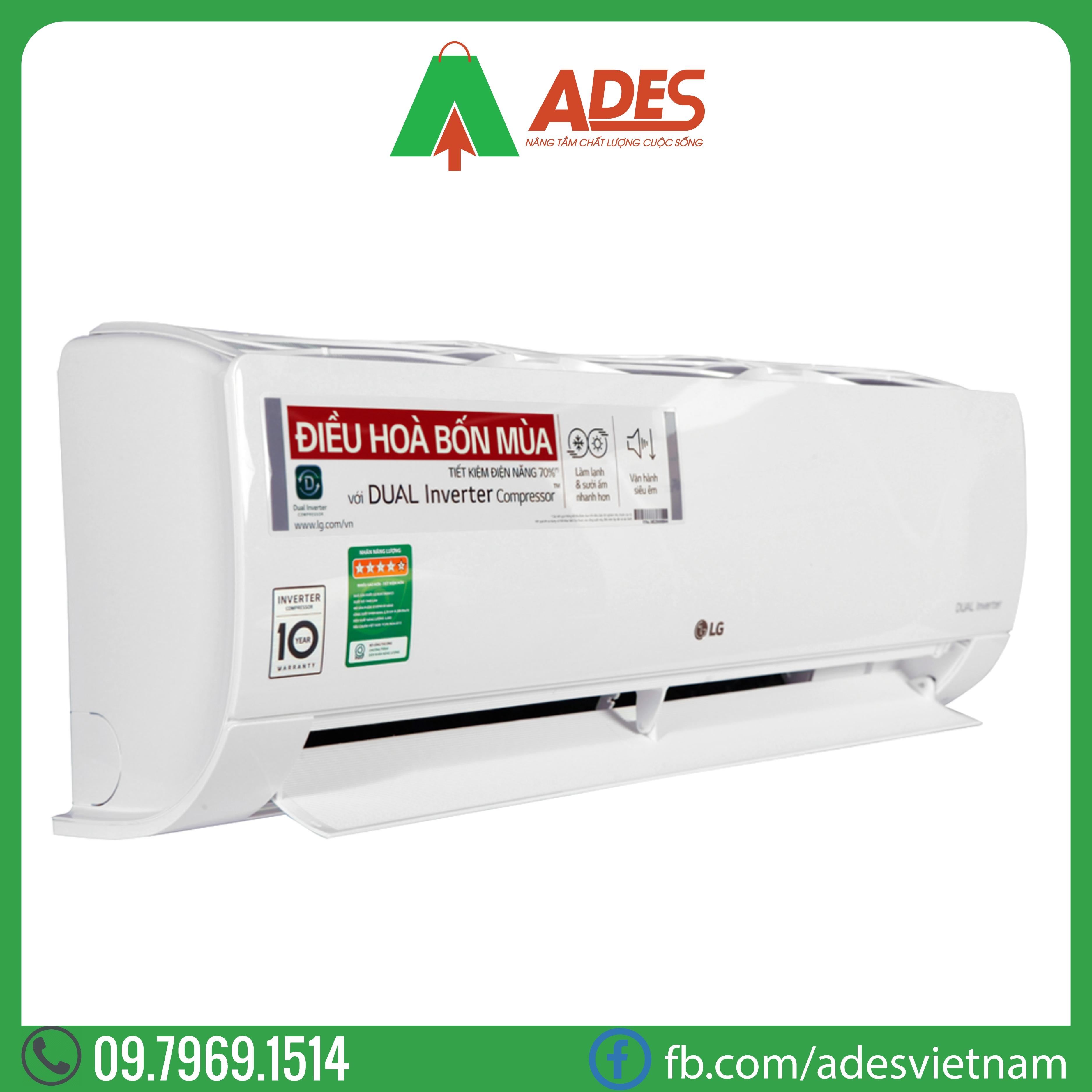 anh san pham dieu hoa 2 chieu LG Inverter B10END