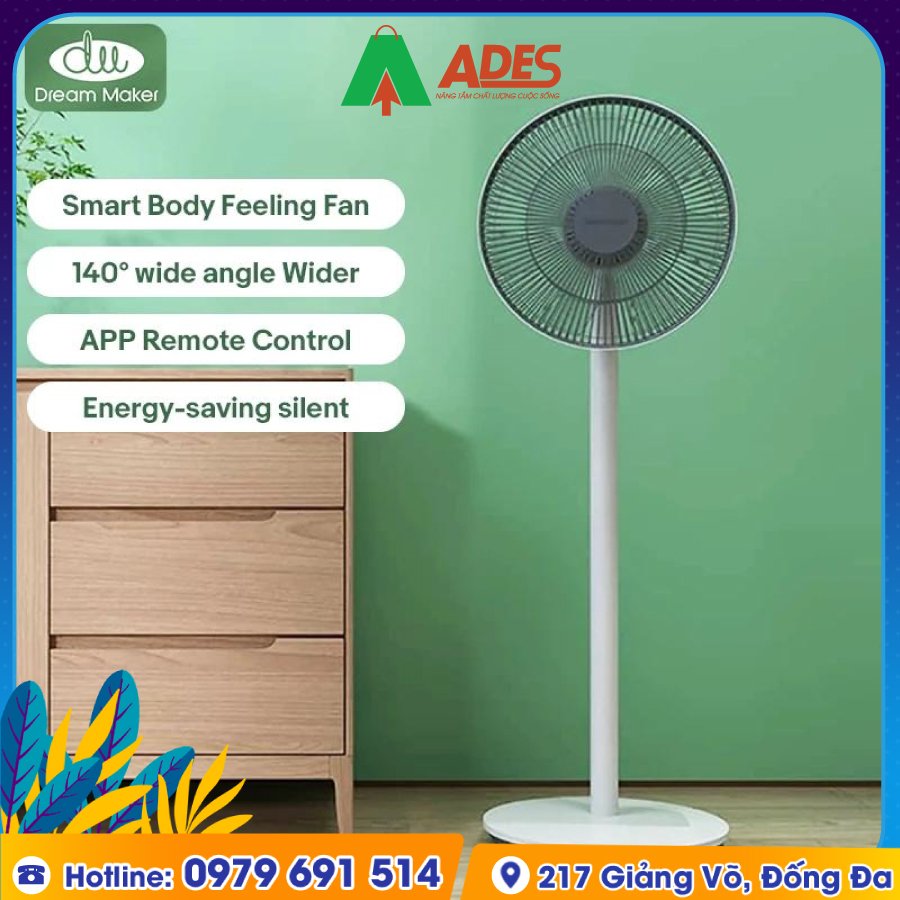 Xiaomi Dream Maker Feel Fan Plus DM-FAN02-W giam gia