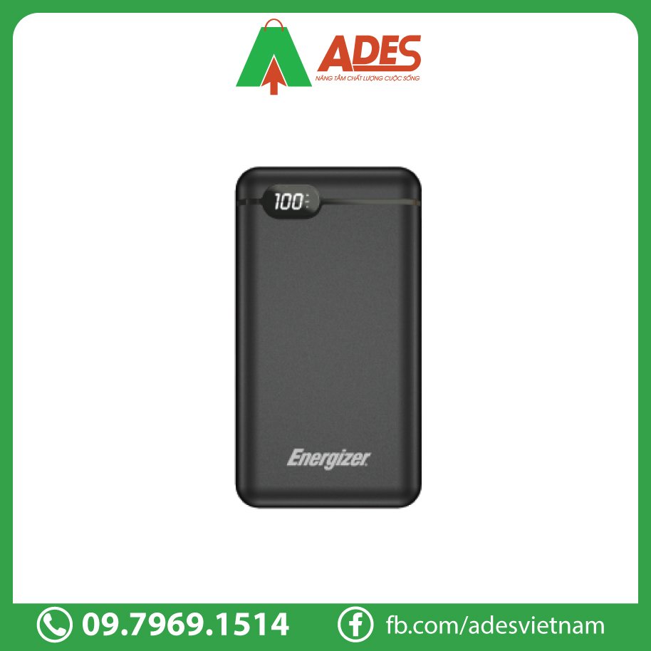 Energizer 20,000mAh 3.7V Li-Polymer UE20003CBK