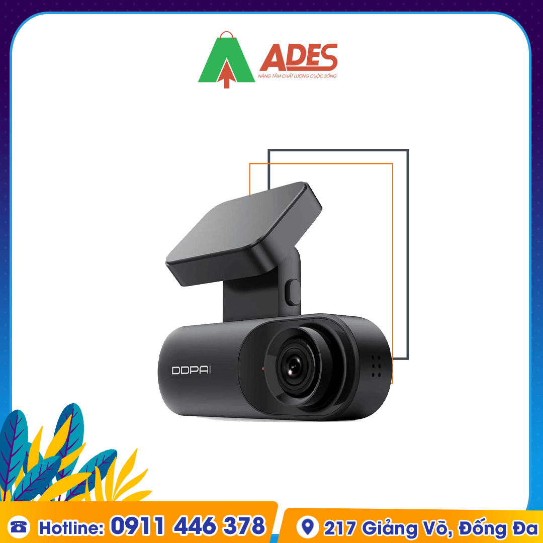 camera hanh trinh Xiaomi DDPAI Dash cam Mola N3 Pro GPS