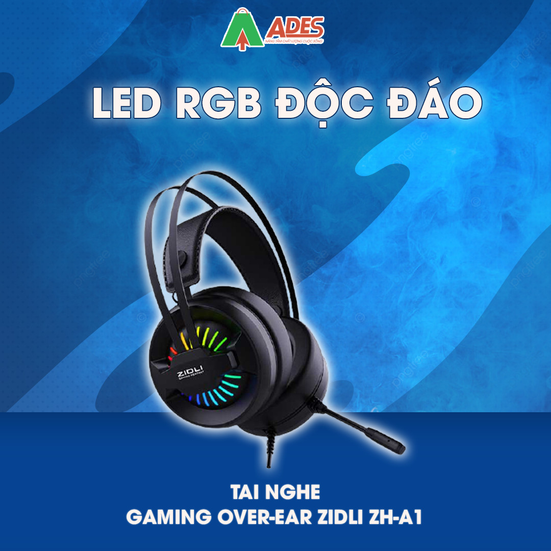Tai Nghe Gaming Over-Ear Zidli ZH-A1 gia re