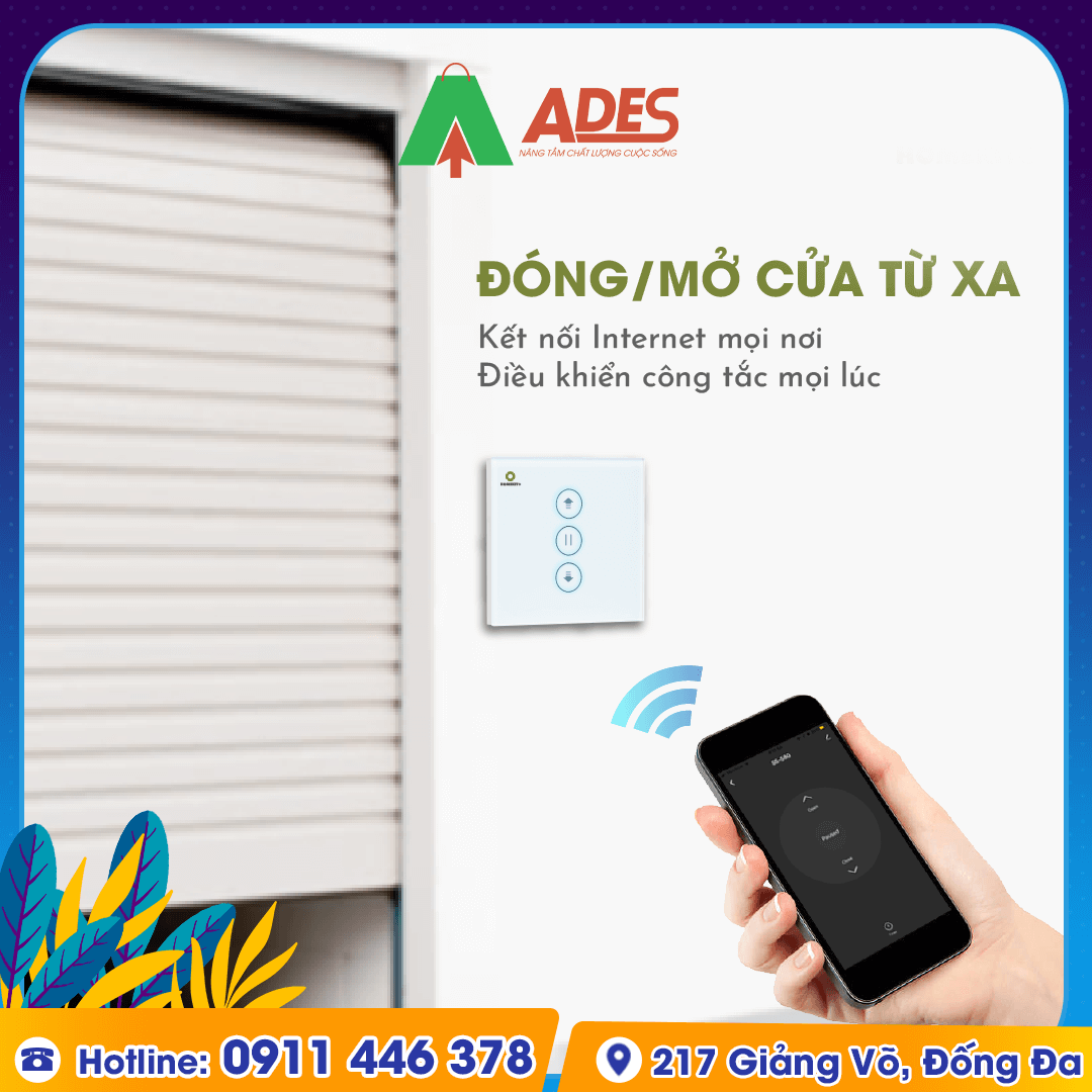 cong tac cua cuon thong minh Homekit SS-580