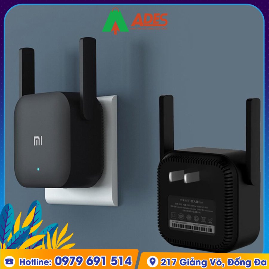 Kich Song Wifi Xiaomi Repeater Pro sang trong