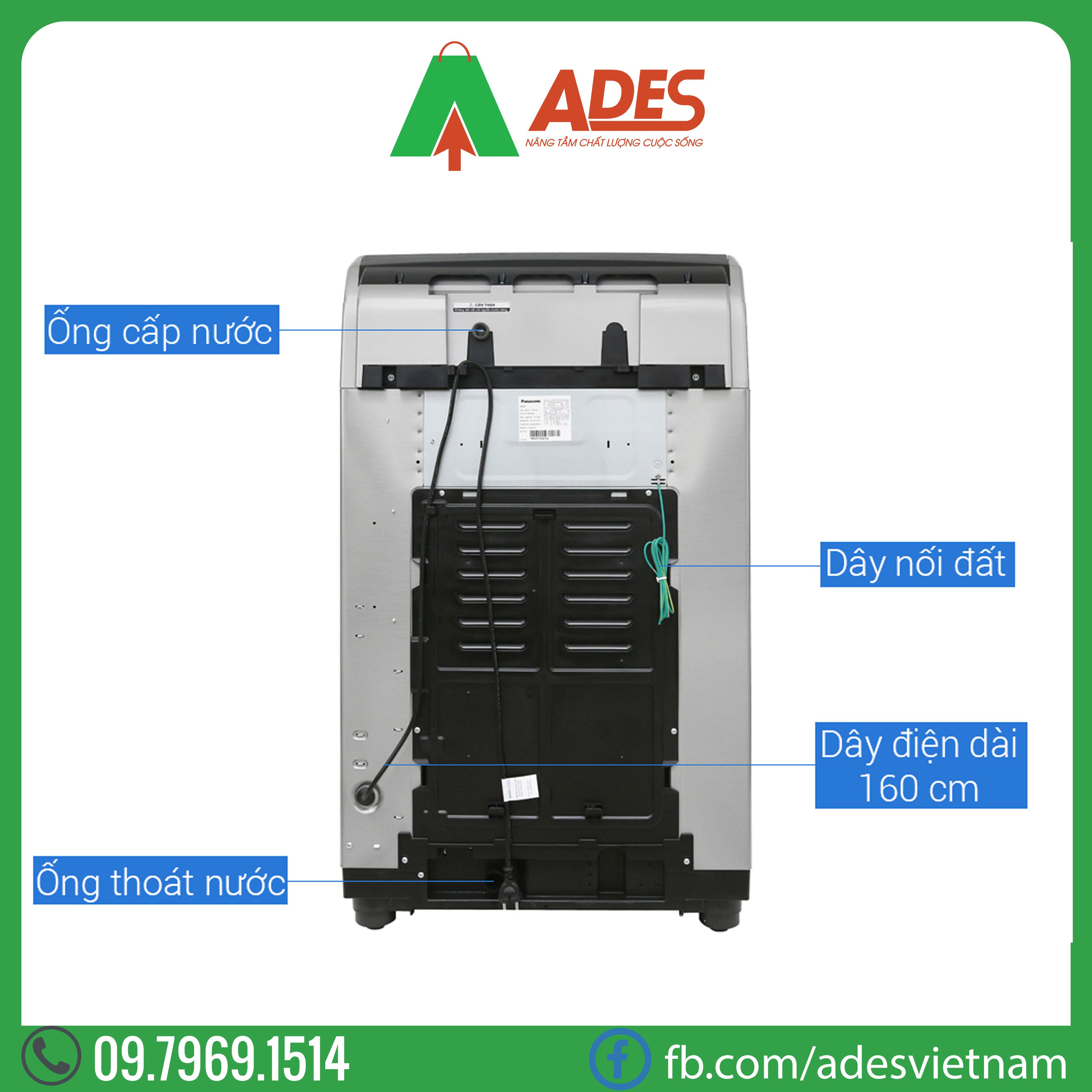 may giat panasonic inverter 13.5 kg na-fs13v7srv | chinh hang, gia re
