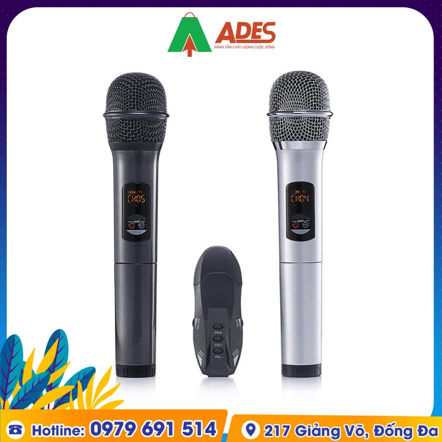 Mic Karaoke Bluetooth Excelvan K18U gia re