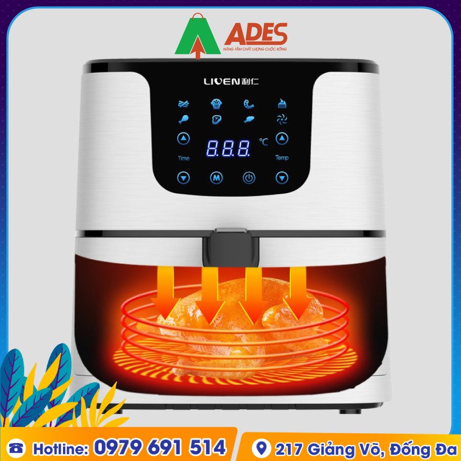 Noi Chien Khong Dau Liven KZ-D5501 5.5 Lit gia re