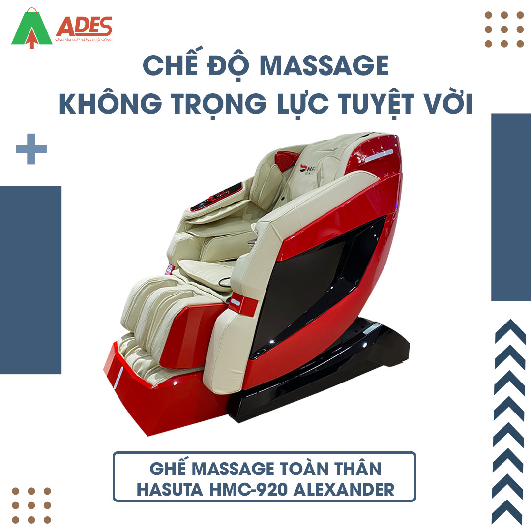 Ghe Massage Toan Than Hasuta HMC-920 Alexander 2021