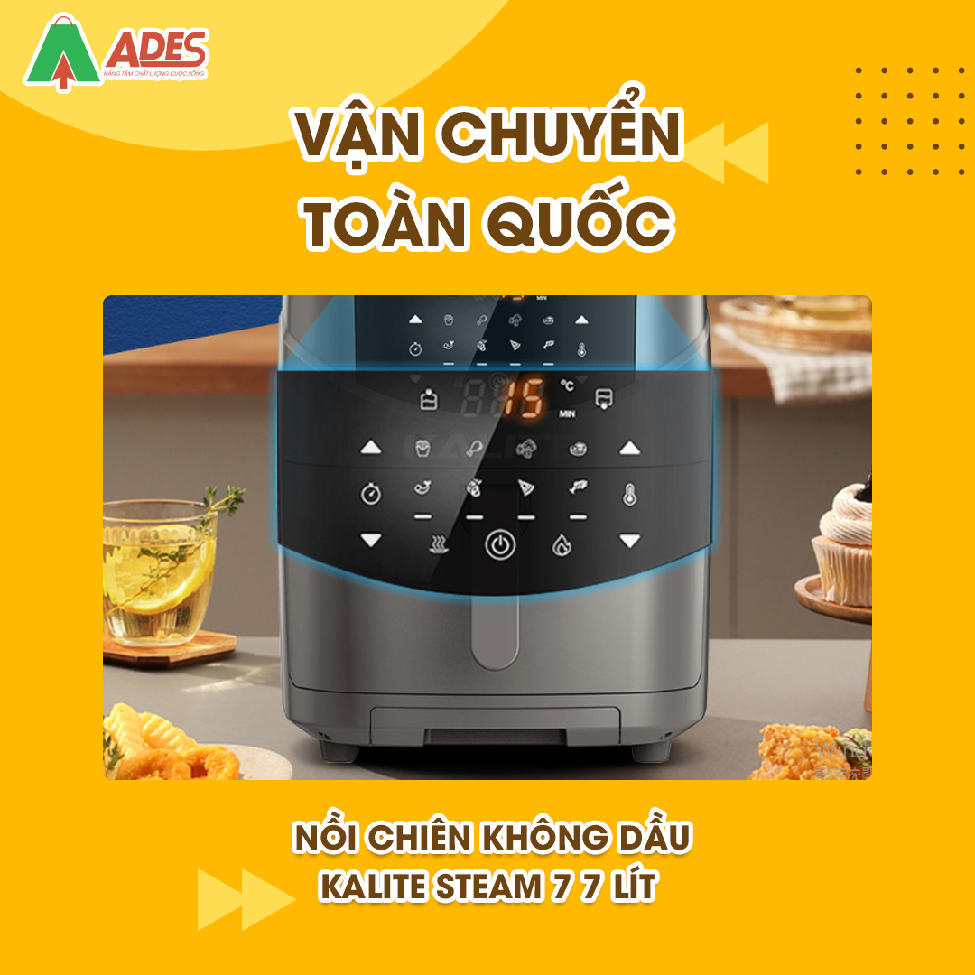 Noi Chien Khong Dau Kalite Steam 7 7 Lit 2021