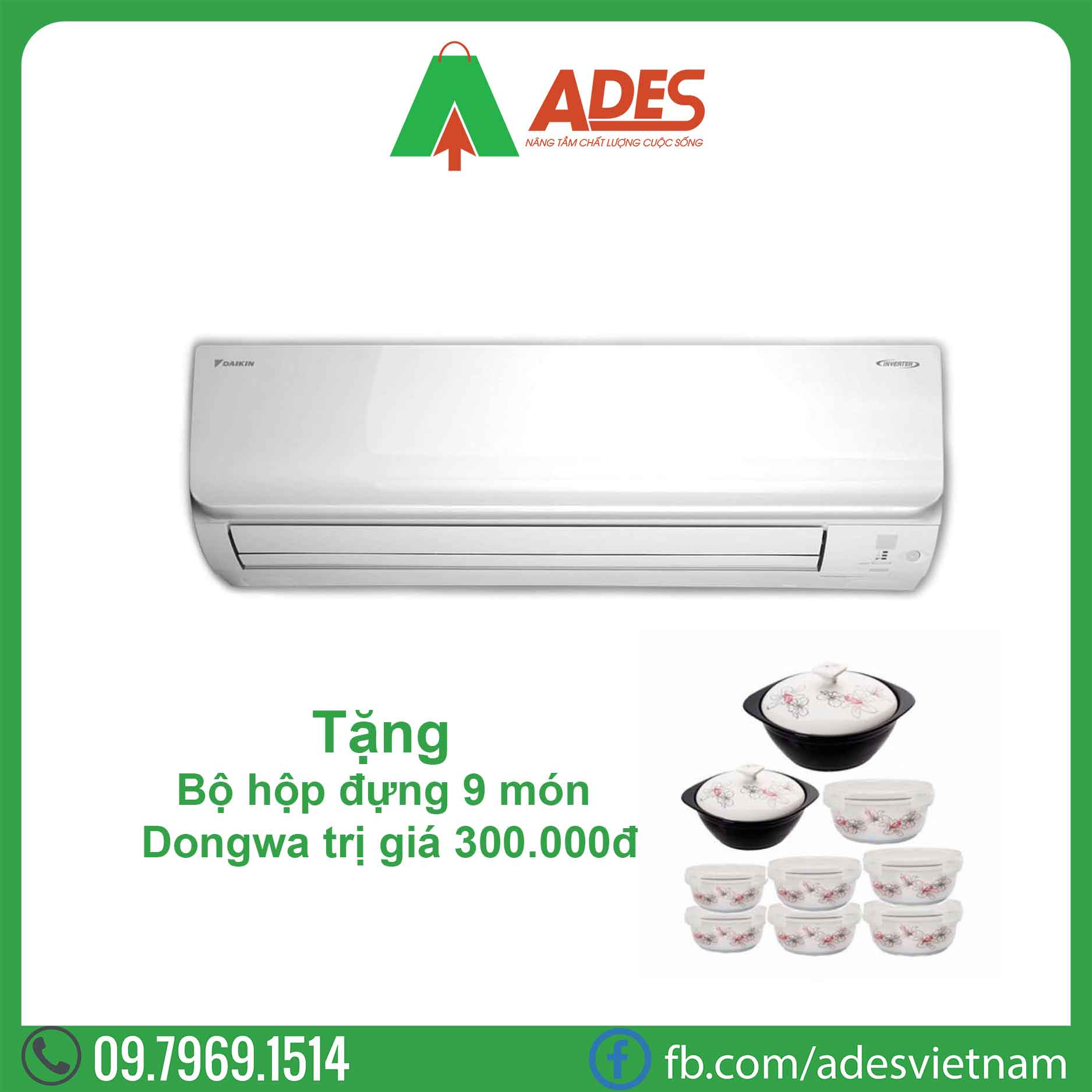 Dieu hoa Daikin Inverter FTHF71RVMV/RHF71RVMV