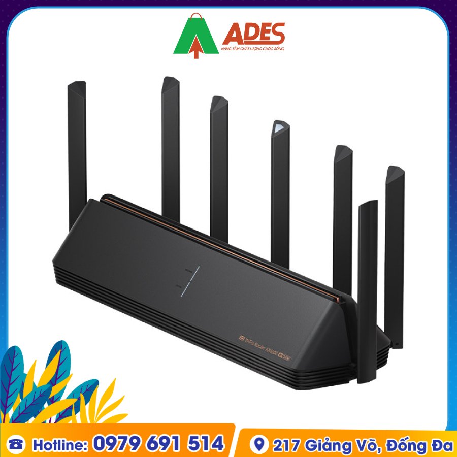 Router Wifi Xiaomi AX6000 Mesh AIoT Wifi 6 chat luong