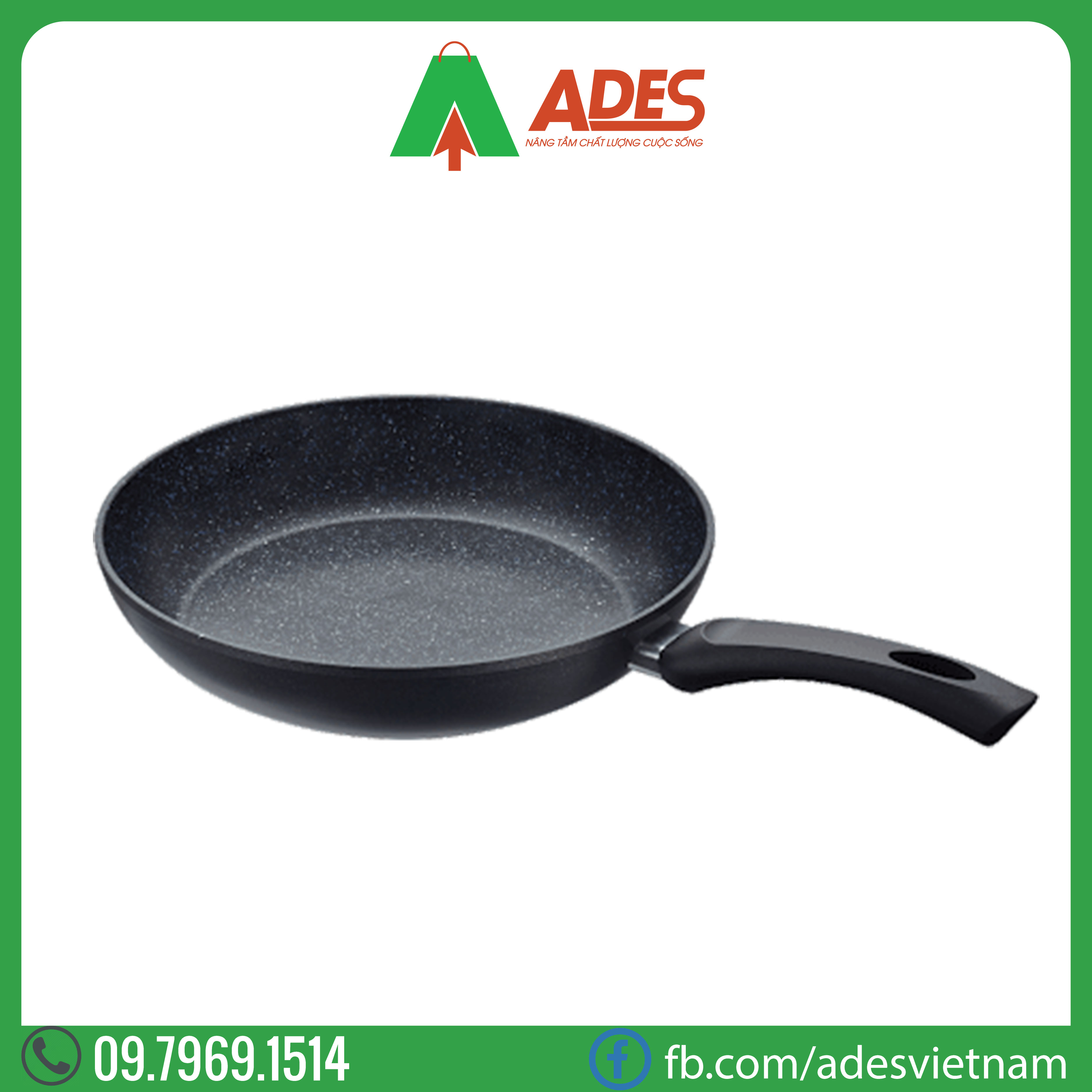 Chao da hoa cuong Fissler Stardust 24cm Dien may ADES