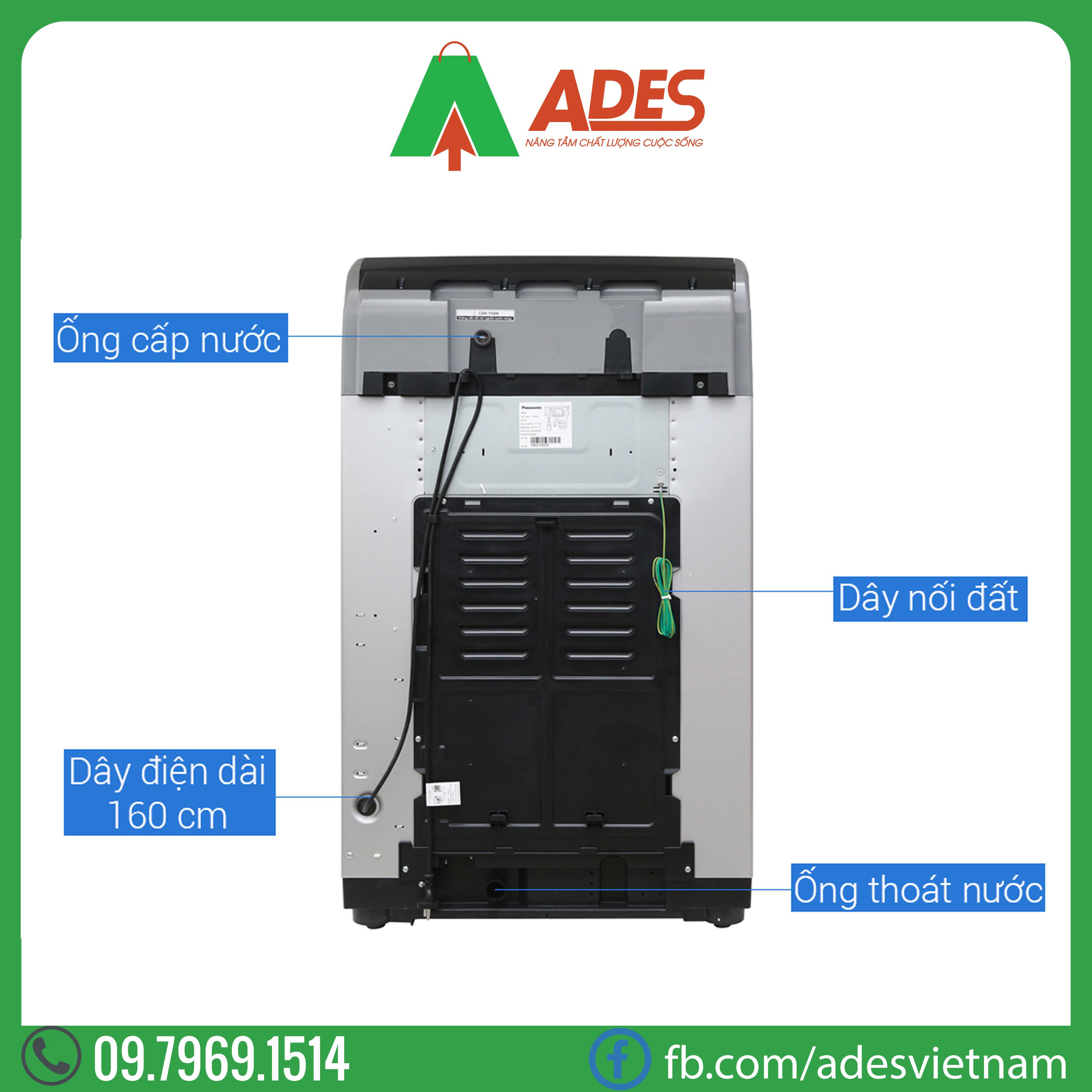 may giat panasonic inverter 12.5 kg na-fs12x7lrv | chinh hang, gia re