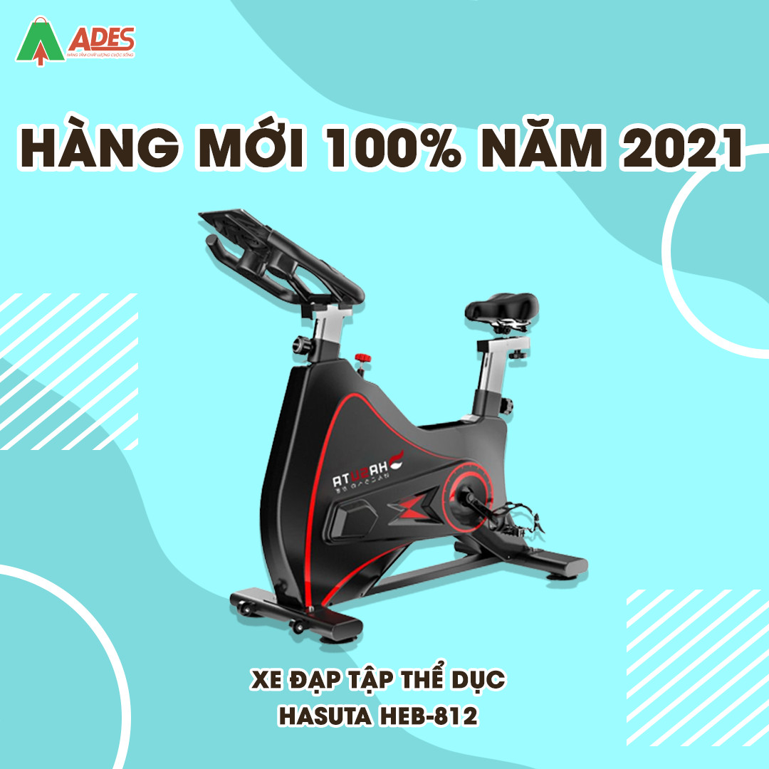 Xe Dap Tap The Duc Hasuta HEB-812 new 2021