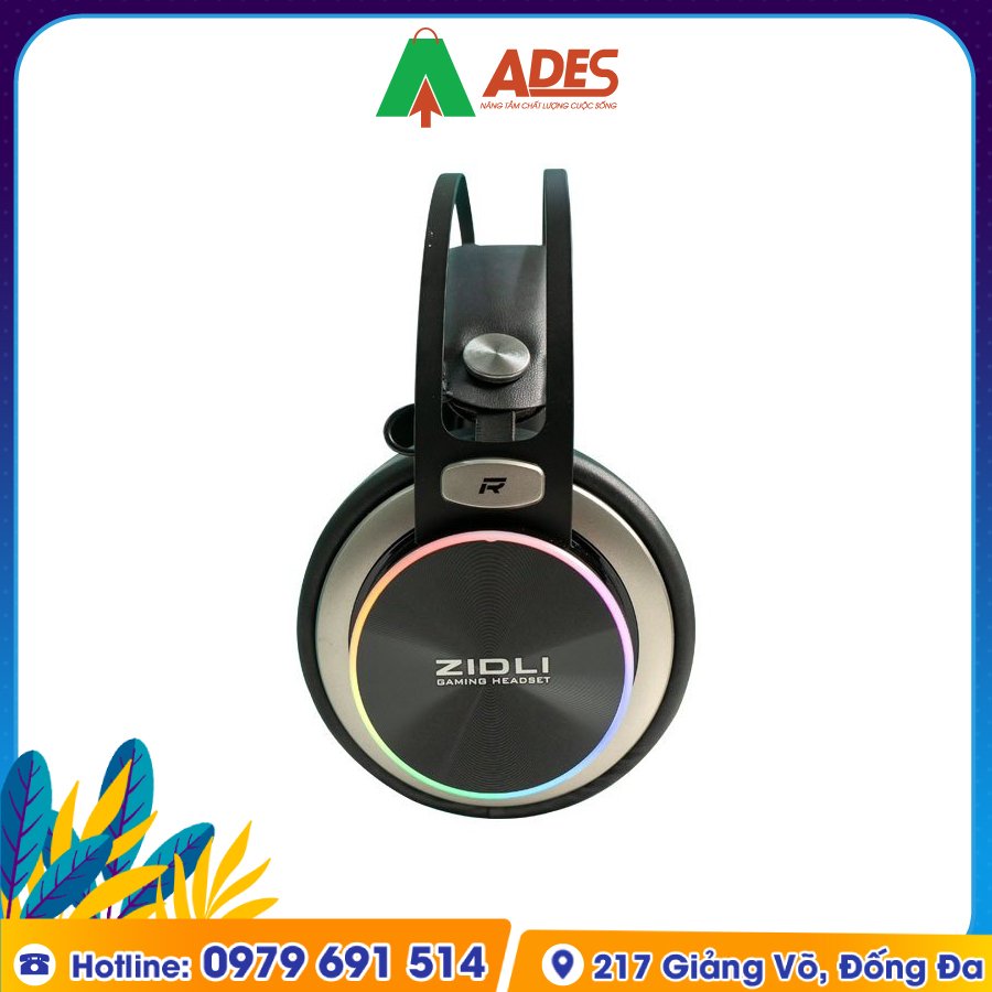 Tai Nghe Gaming Over-Ear Zidli ZH20 (7.1) chat luong