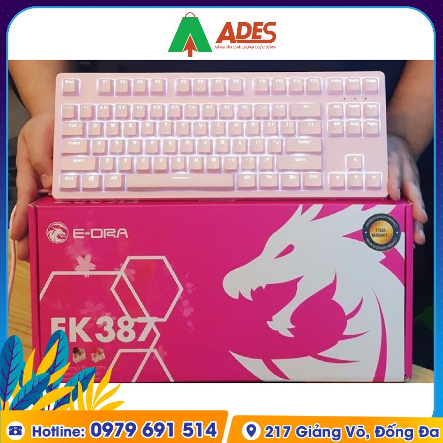 Edra EK387 EK387 Outemu Switch Dream Pink giam gia