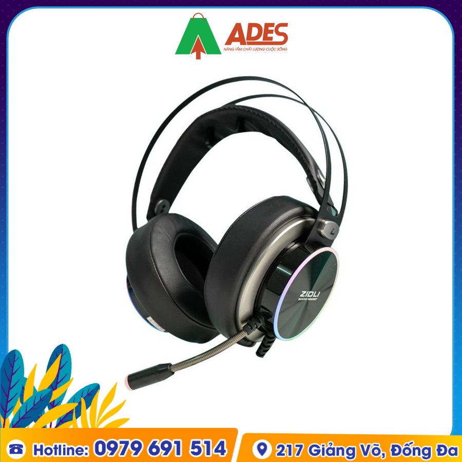 Tai Nghe Gaming Over-Ear Zidli ZH20 (7.1)