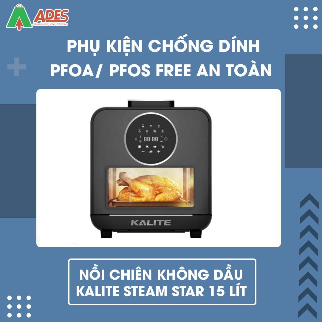 Noi Chien Khong Dau Hoi Nuoc Kalite Steam Star gia re