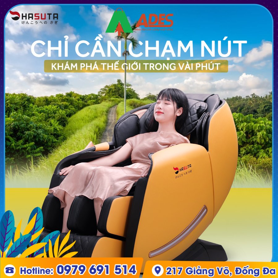 Ghe Massage Toan Than Hasuta HMC-560 chat luong