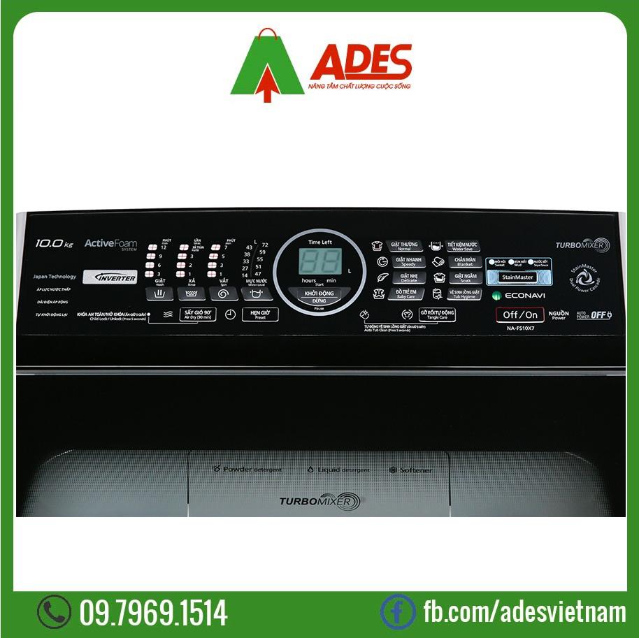 may giat panasonic inverter 10 kg na-fs10x7lrv