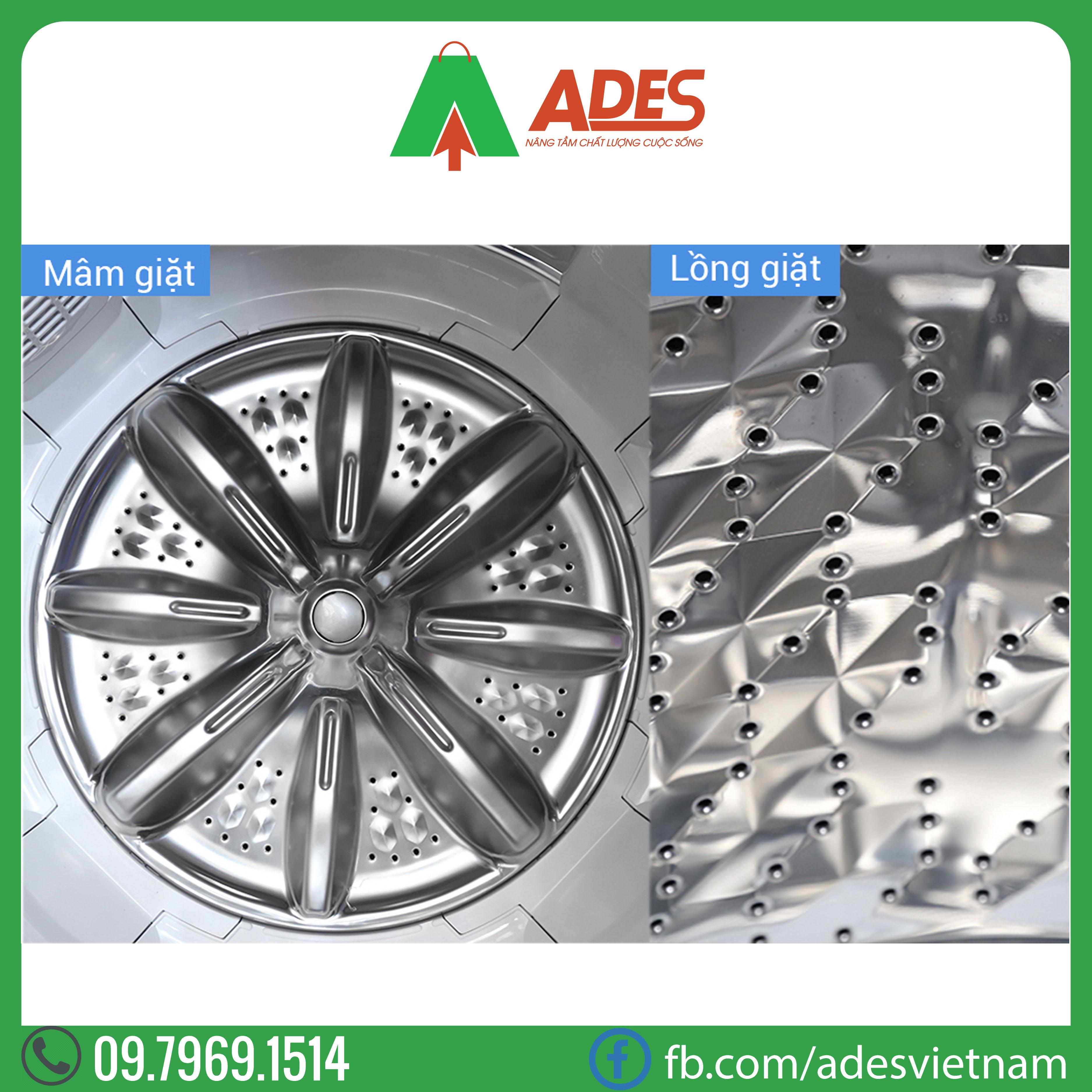 may giat panasonic 13.5 kg na-f135v5srv | chinh hang, gia re