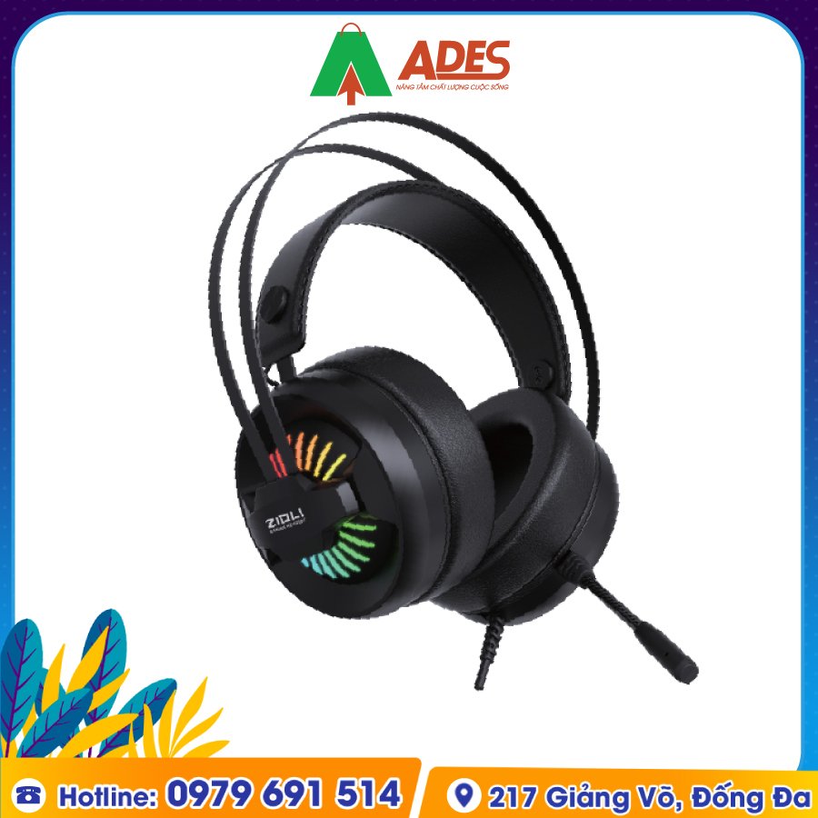 Tai Nghe Gaming Over-Ear Zidli ZH-A1