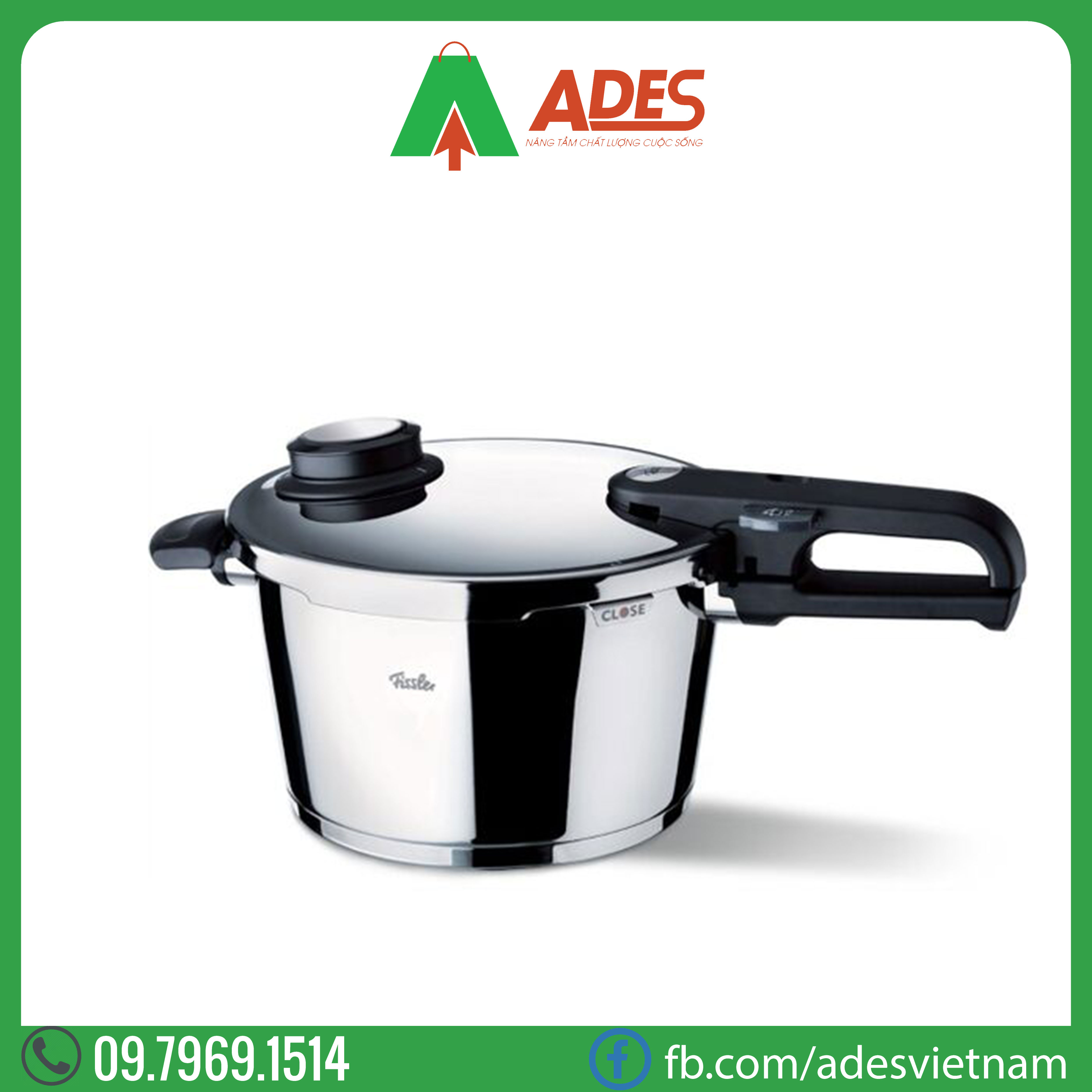 Noi ap suat Fissler Vitavit Comfort 22cm- 4.5lit Dien may ADES