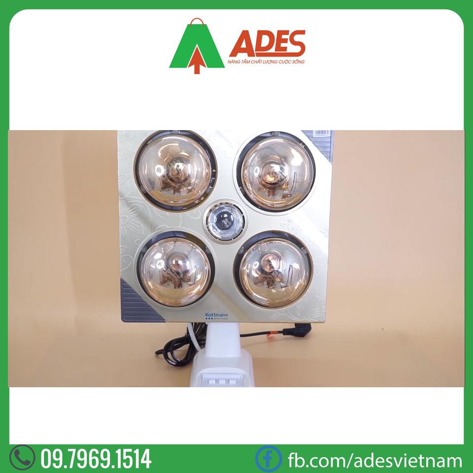 Den suoi 4 bong Kottmann K4B-G