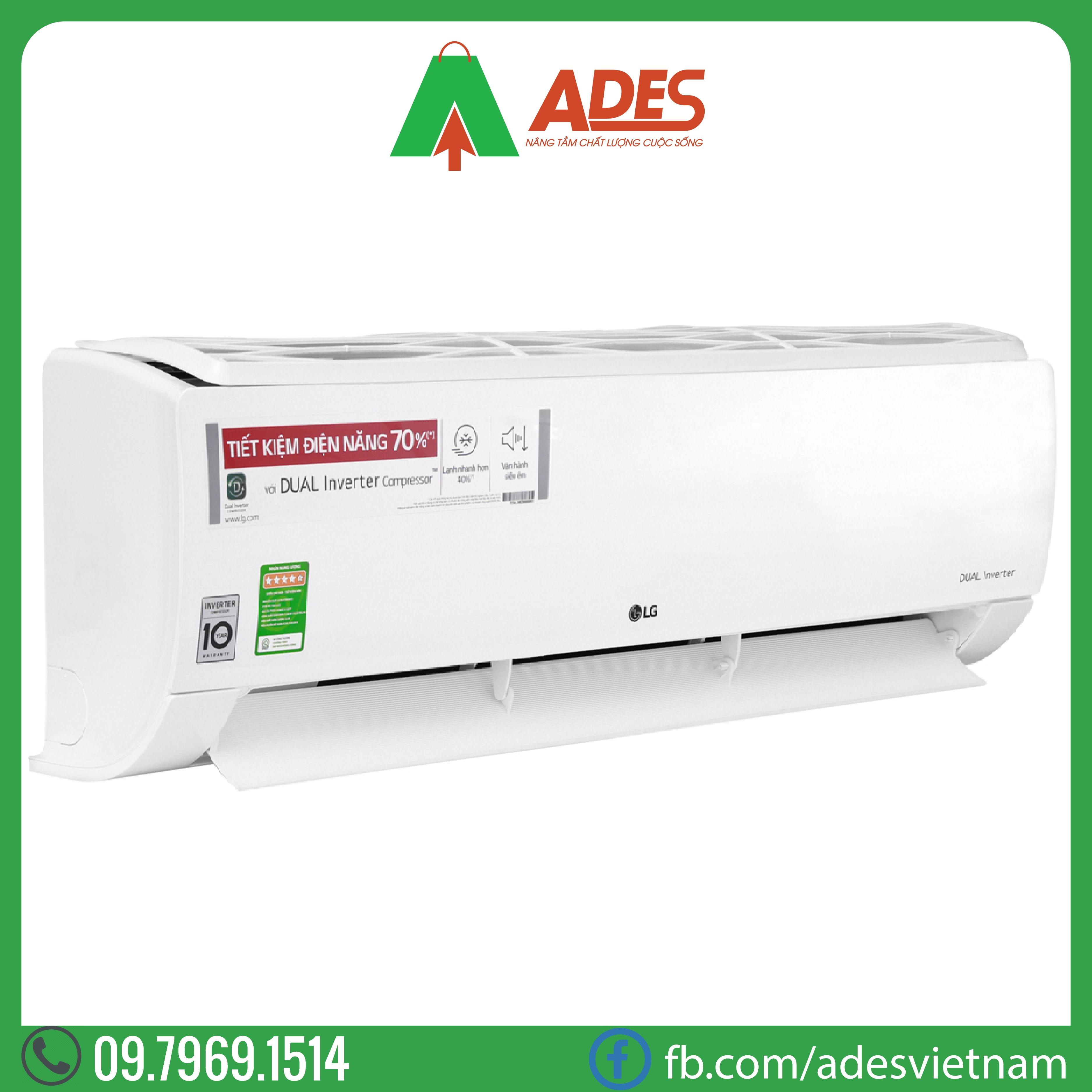 anh cua dieu hoa LG Inverter 2HP V18ENF