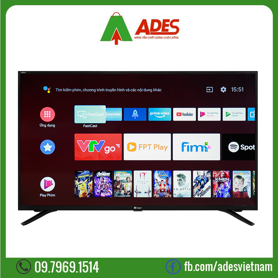 Android Tivi Casper 43 inch 43FG5000