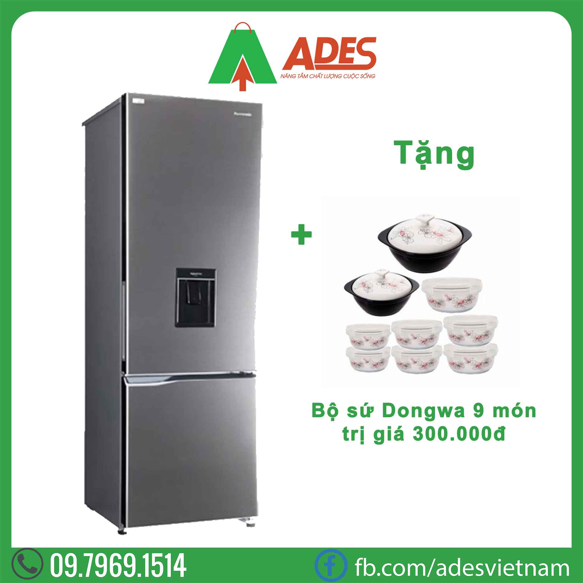 tu lanh Panasonic Inverter NR-BV320WSVN