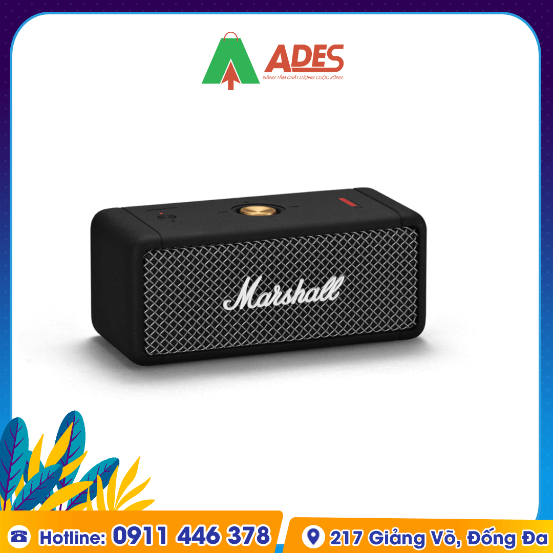 loa bluetooth MARSHALL Emberton black