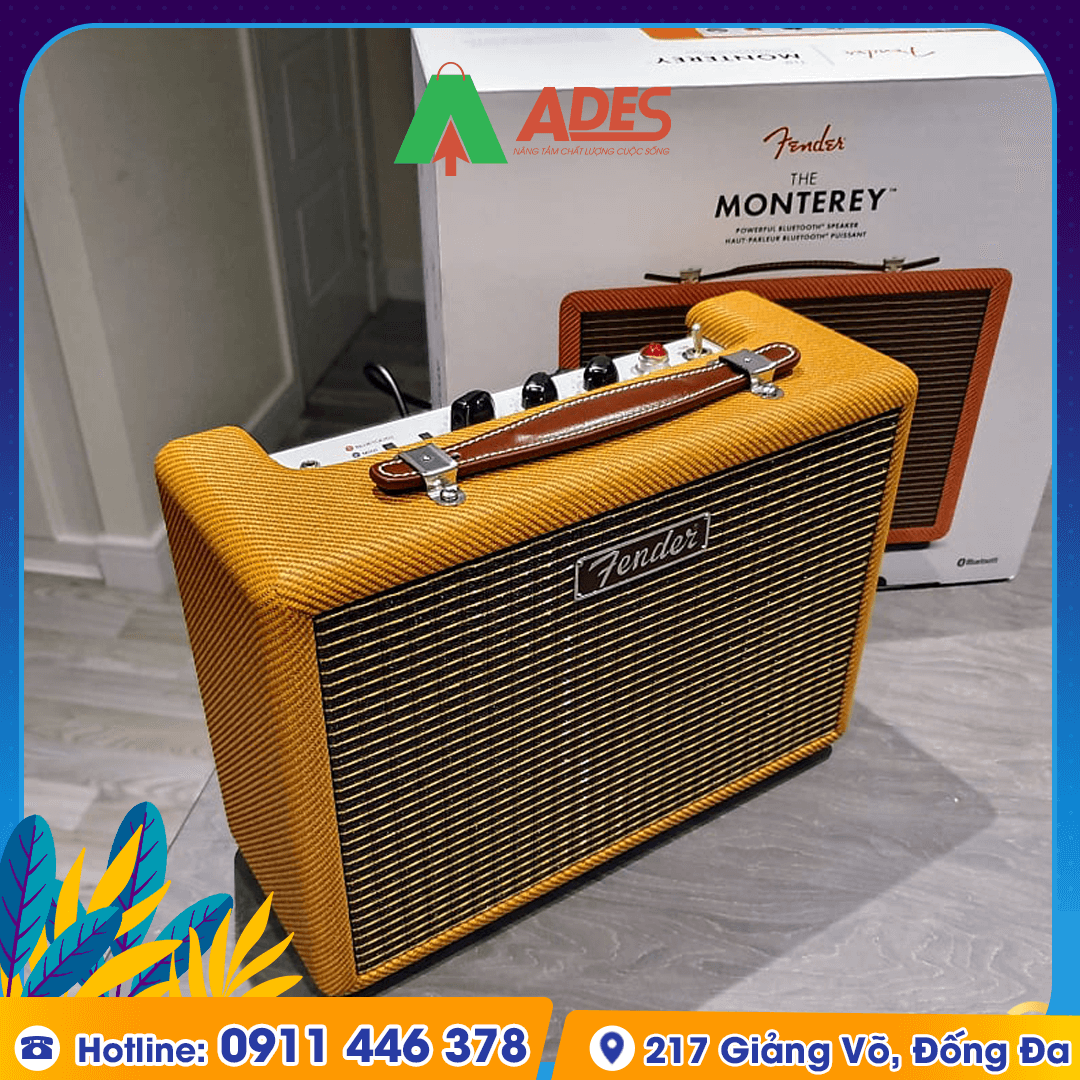 loa bluetooth fender monterey tweed