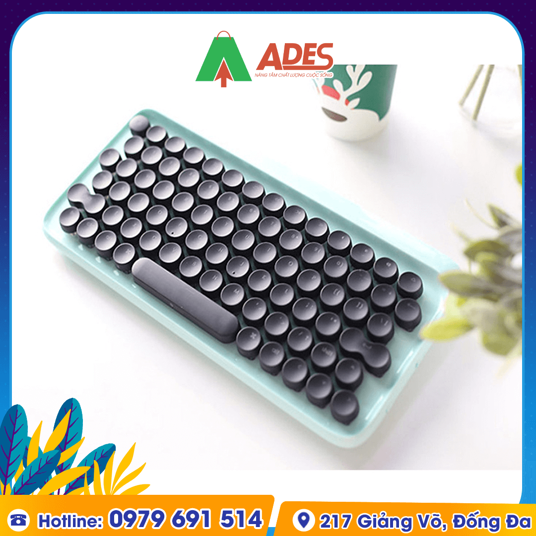 Ban phim co khong day Lofree Dot EH112S Blue