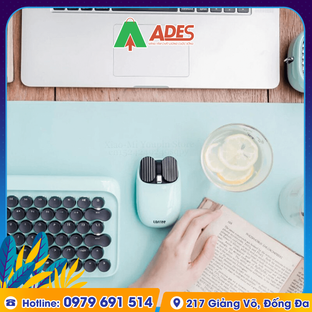 Ban phim co khong day Lofree Dot EH112S Blue