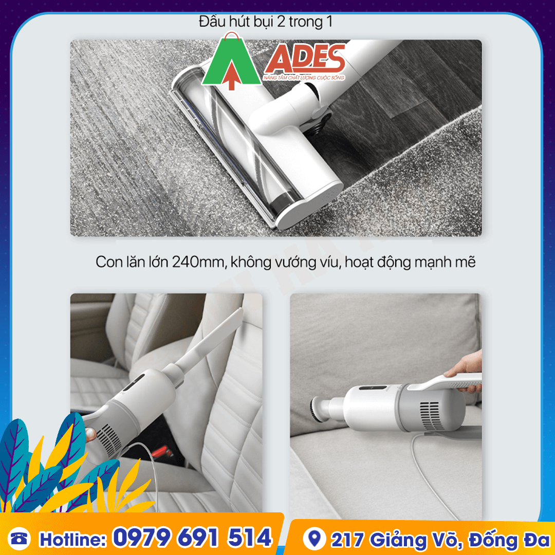 Máy Hút bụi Cầm tay Xiaomi Redkey P6C - Điện máy ADE | Ades.vn