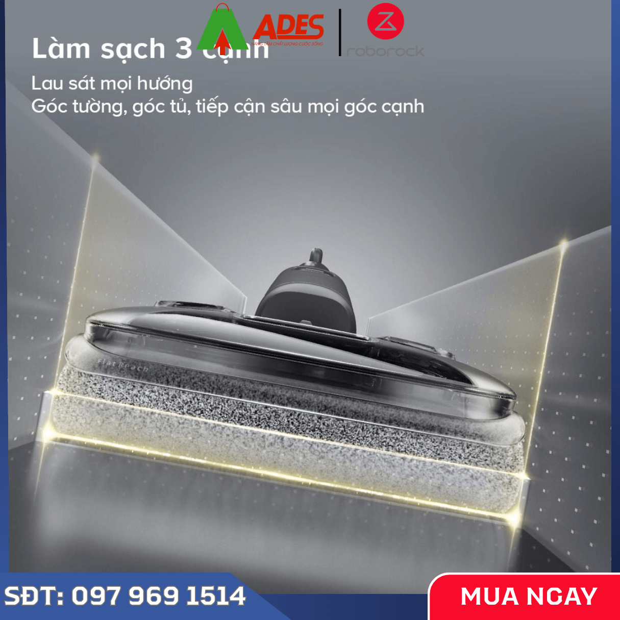 Máy Hút Bụi Cầm Tay Roborock F25 lực hút mạnh 20.000 Pa