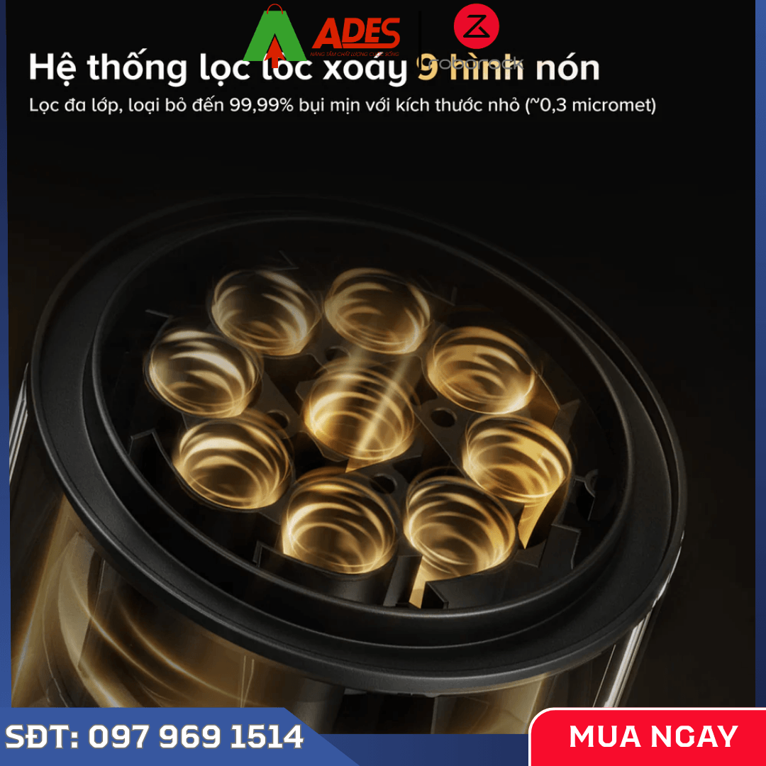 Máy hút bụi lau nhà cầm tay Roborock F25 ACE Combo (5-in-1) lực hút 20.000 Pa