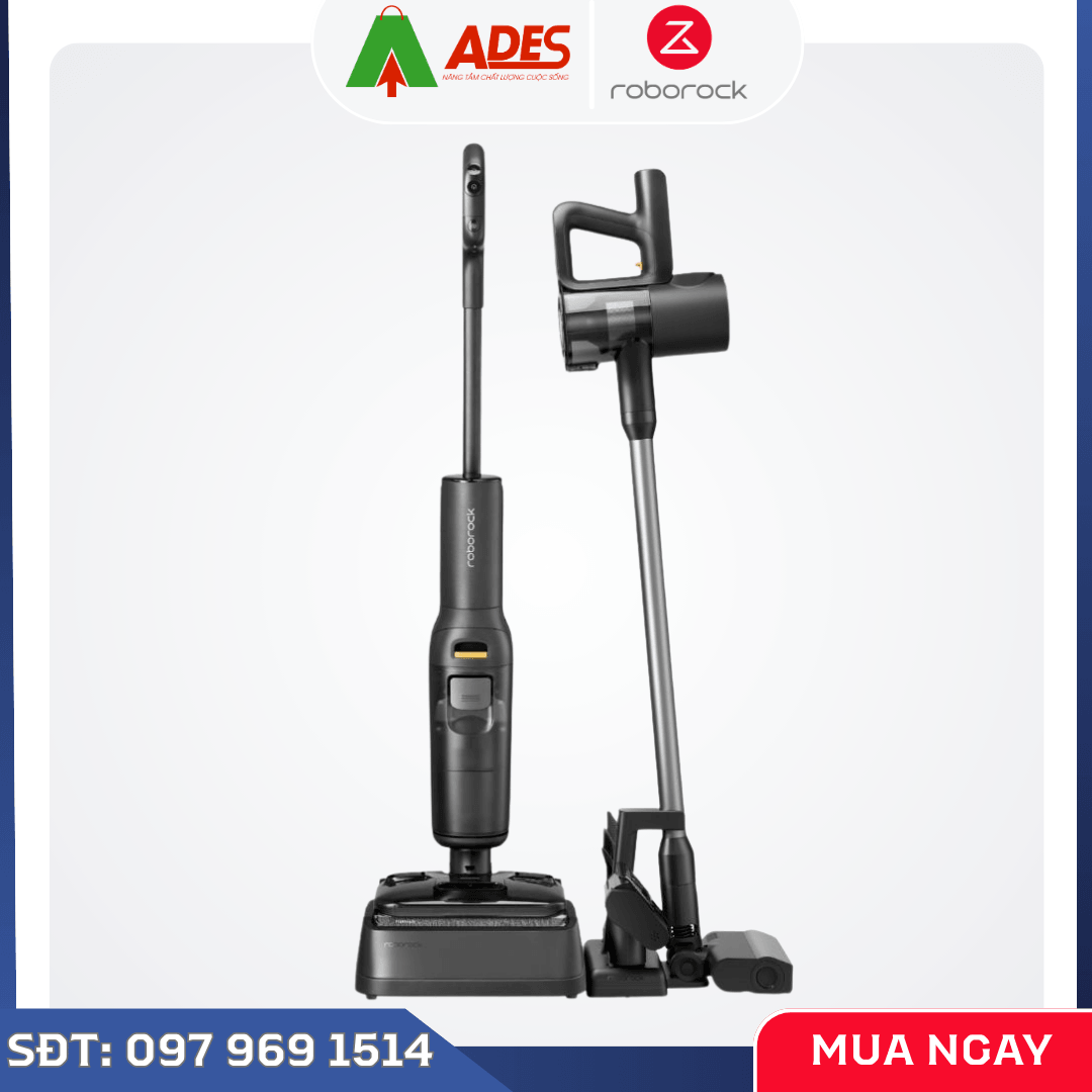 Máy hút bụi lau nhà cầm tay Roborock F25 ACE Combo (5-in-1) lực hút 20.000 Pa