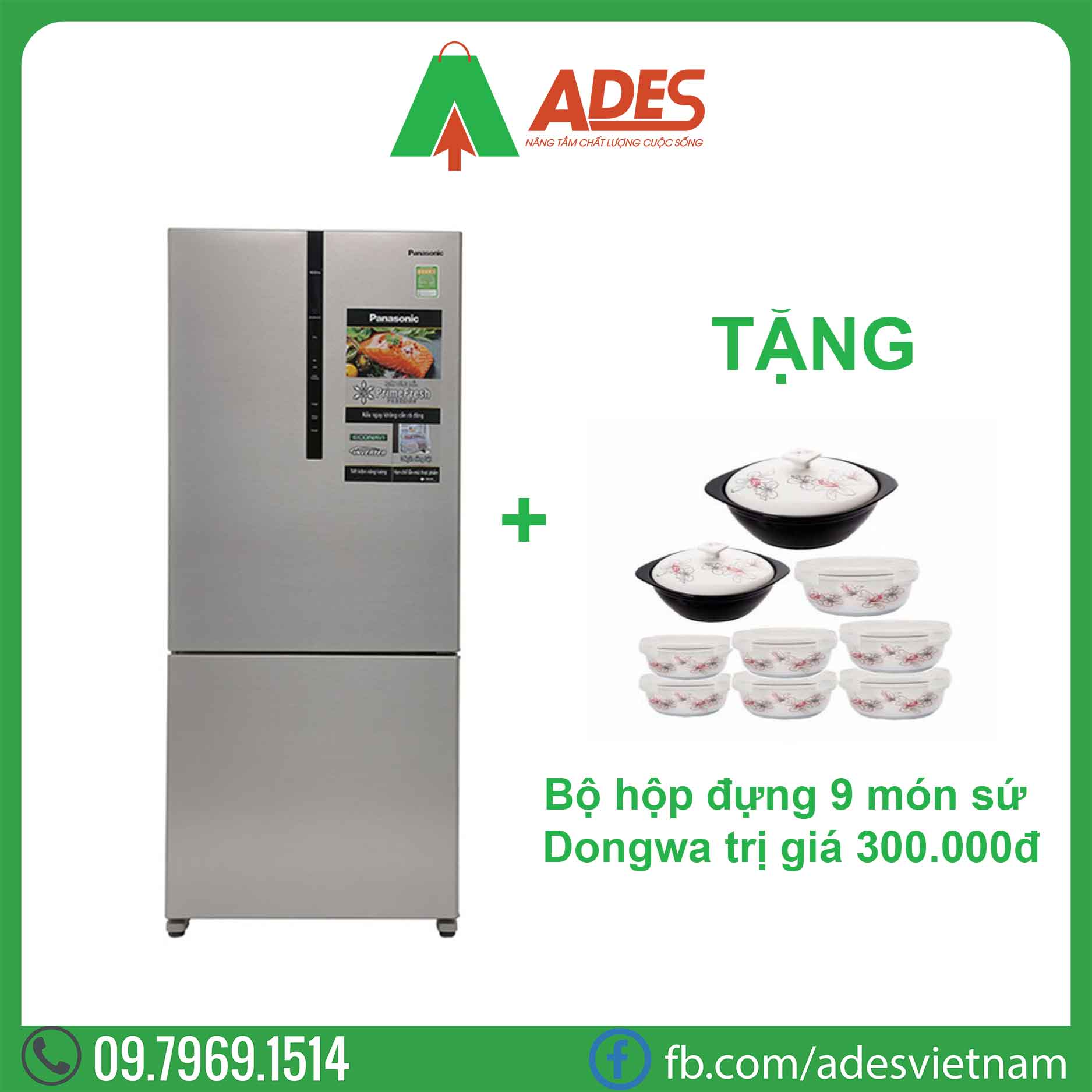 tu lanh Panasonic Inverter NR-BX418VSVN