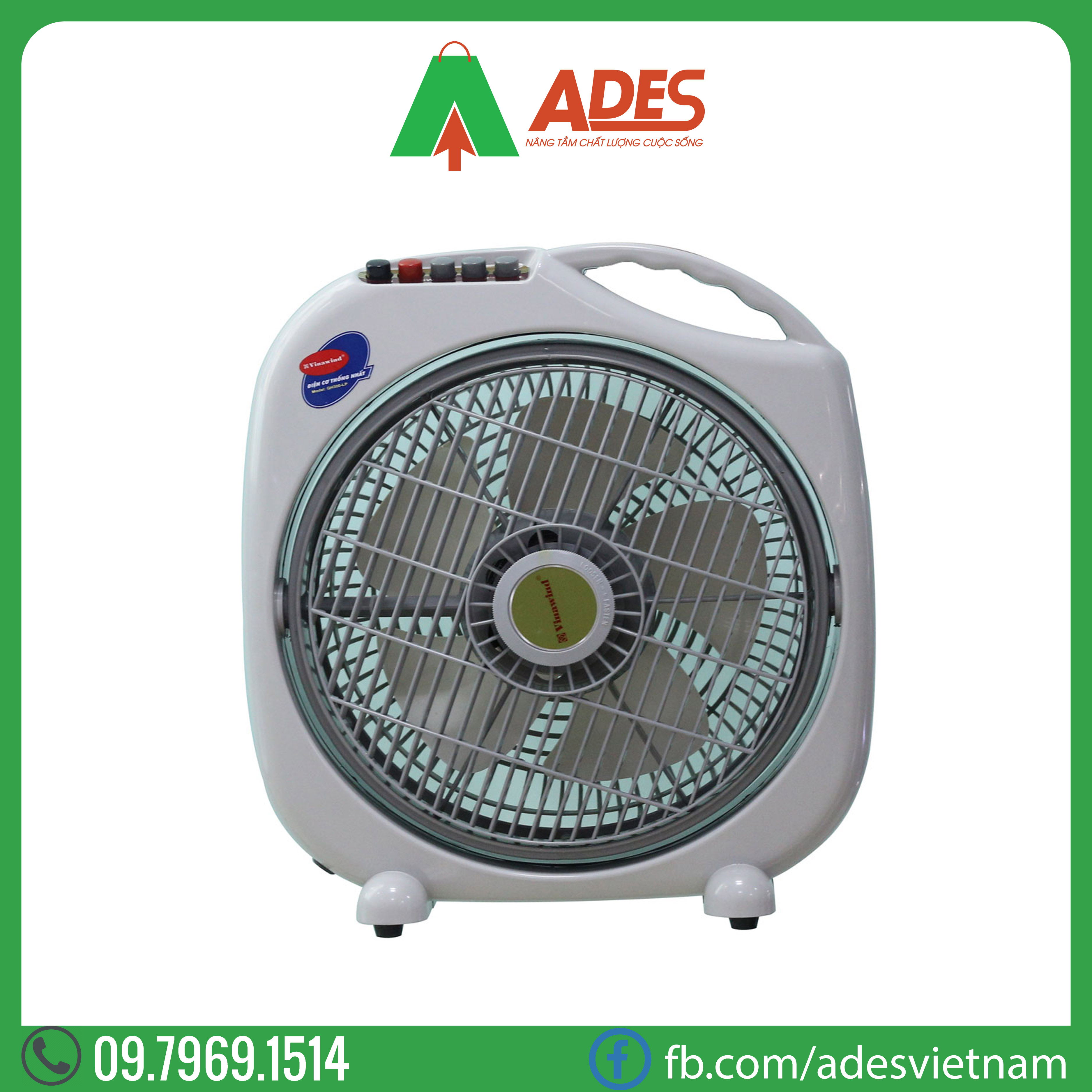 Quat hop Vinawind Dien co thong nhat QH-300TL | Chinh Hang, Gia Re